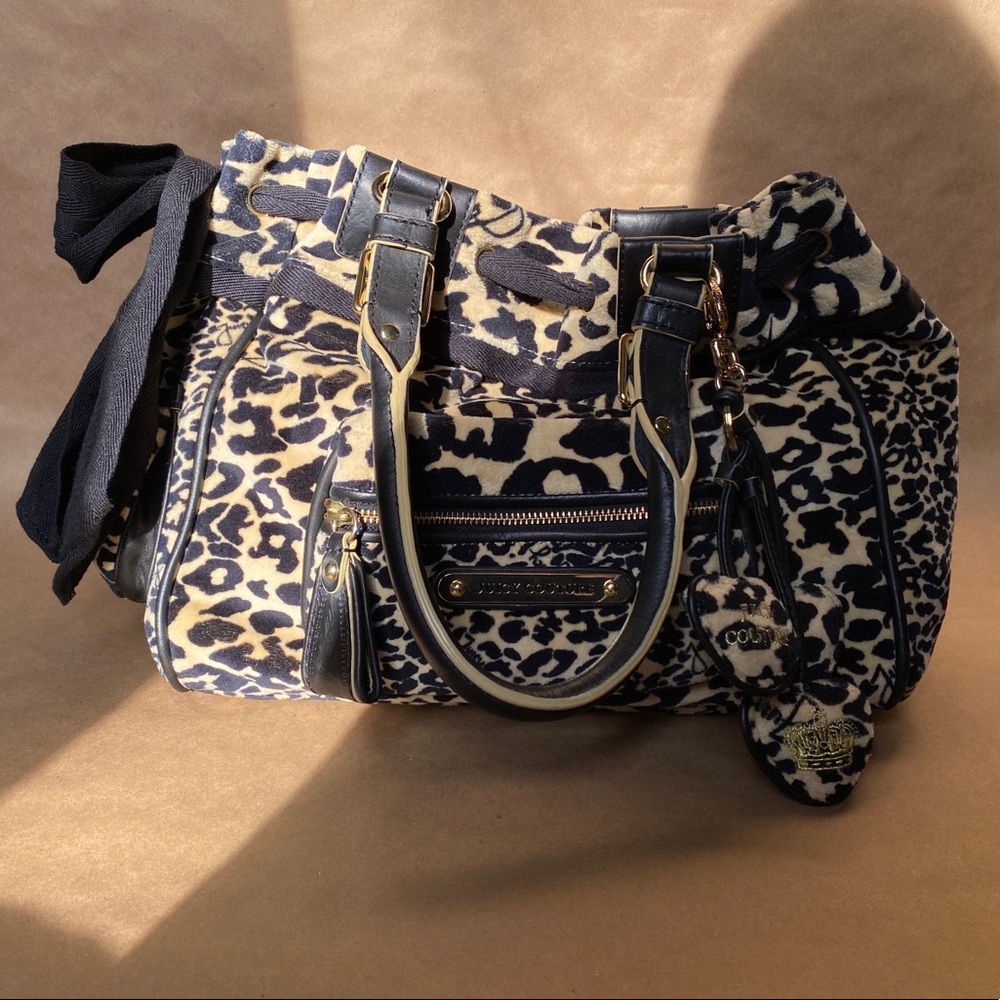 Cheetah print Juicy Couture bag